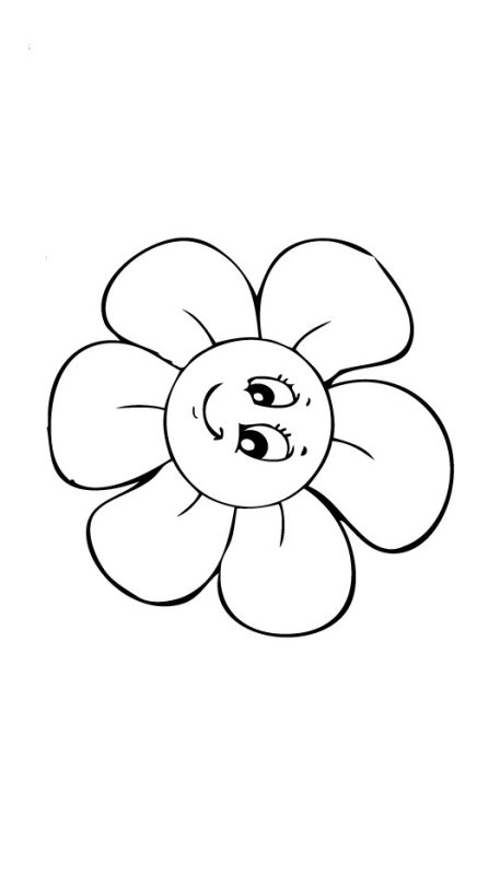 Цветик семицветик Ромашка 6 лепестков