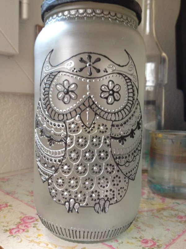 Роспись баночек