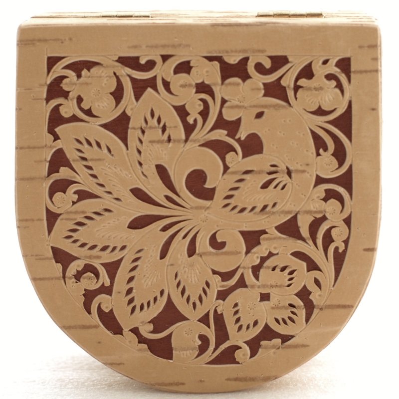 Шемогодская резьба по бересте узоры