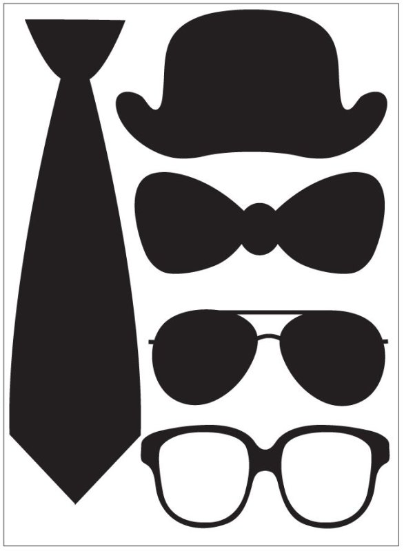 Бумажные аксессуары для фотосессии