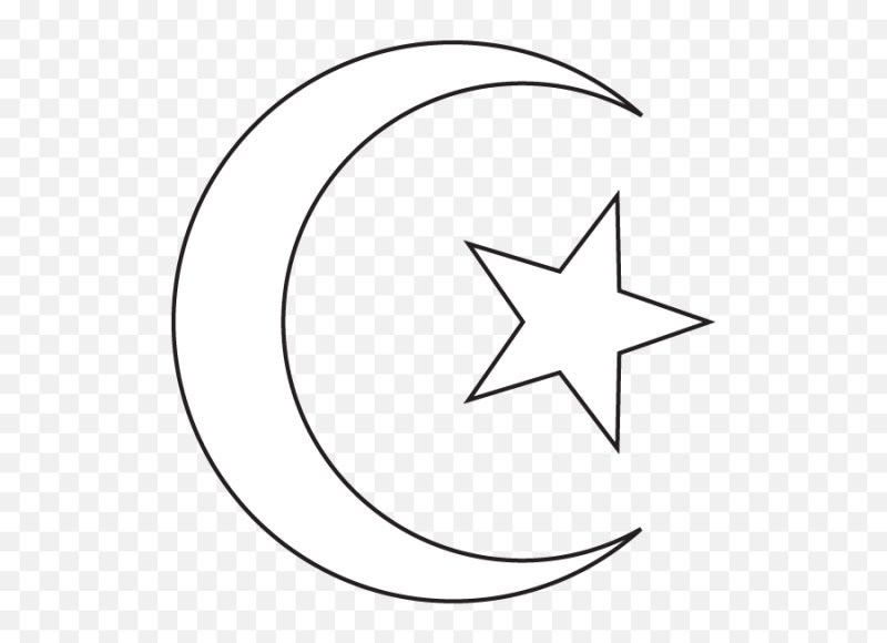 Полумесяц и звезда с флага Турции