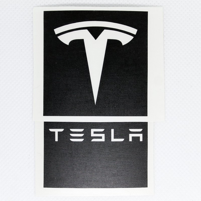 Наклейка для Tesla прикольная