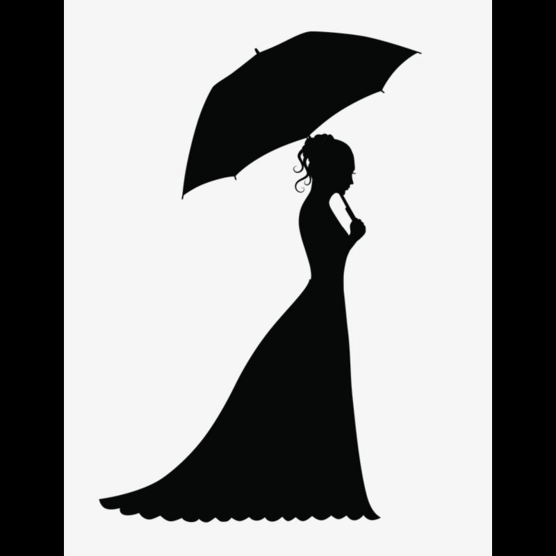 Силуэтные рисунки