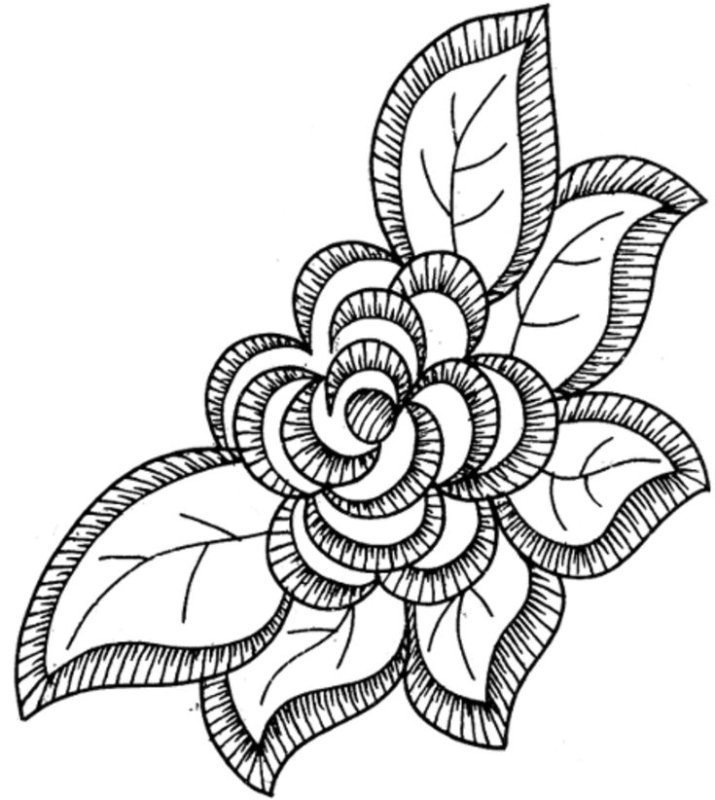 Узоры для вышивки гладью Ришелье