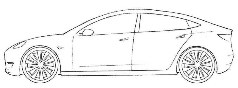 Порше Панамера сбоку