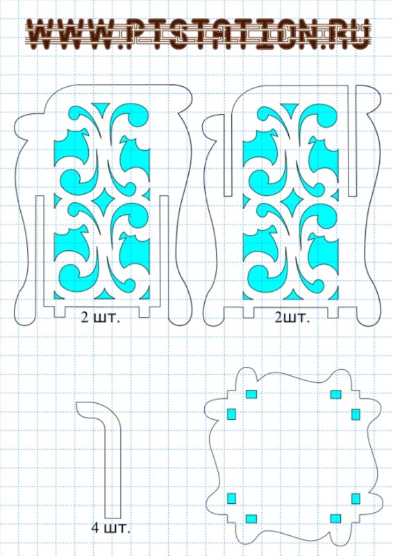 Трафареты для выпиливания лобзиком