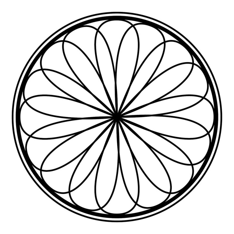 Мандала Геометрическая