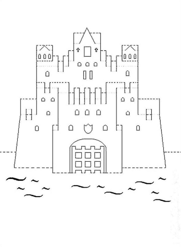 Бумажная архитектура схемы киригами