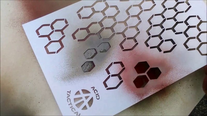 Kryptek трафарет