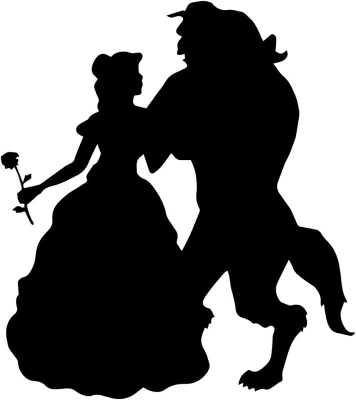 Силуэты героев сказок