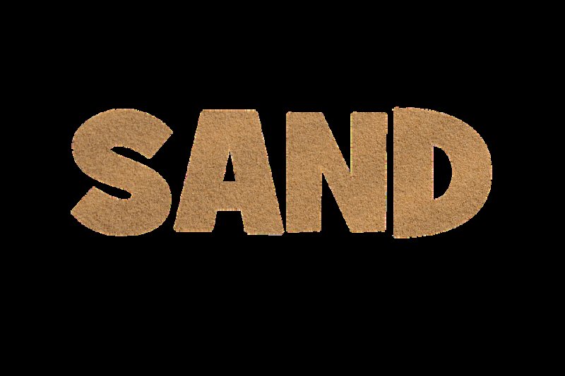 Логотип песок