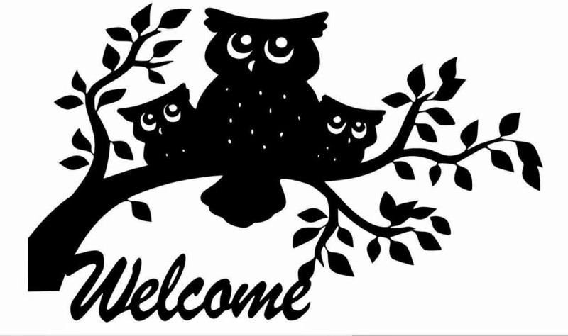 Силуэт Совы