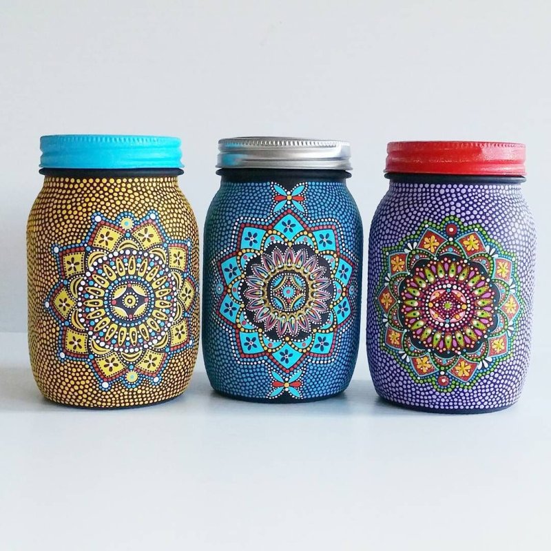 Расписываем баночки