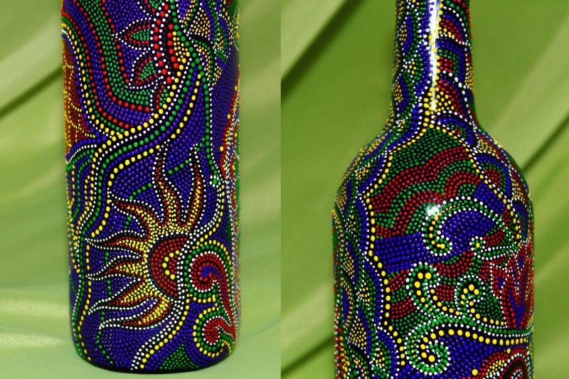 Пойнт ту Пойнт роспись бутылок