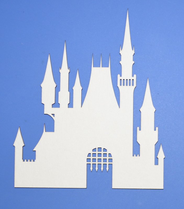 Замок трафарет