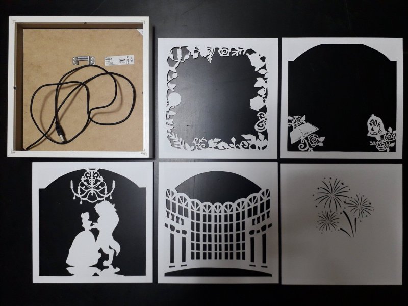 Трафареты для лайтбокса