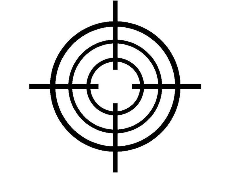 Мишень без фона