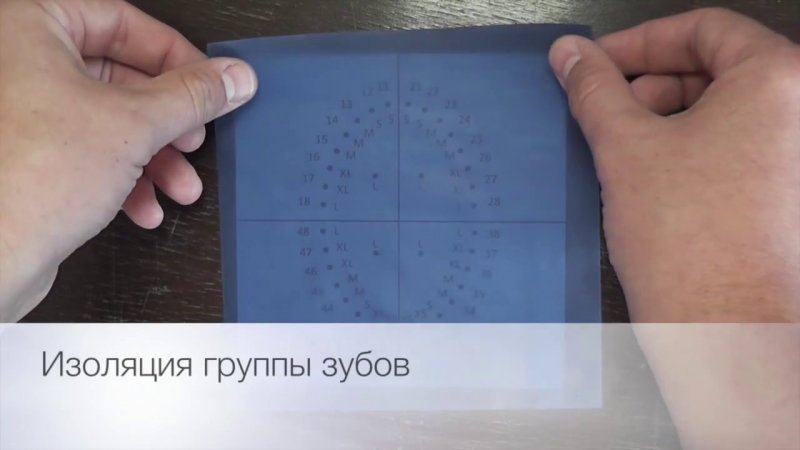 Шаблон для коффердама