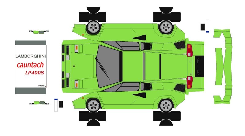 Поделки из бумаги машины