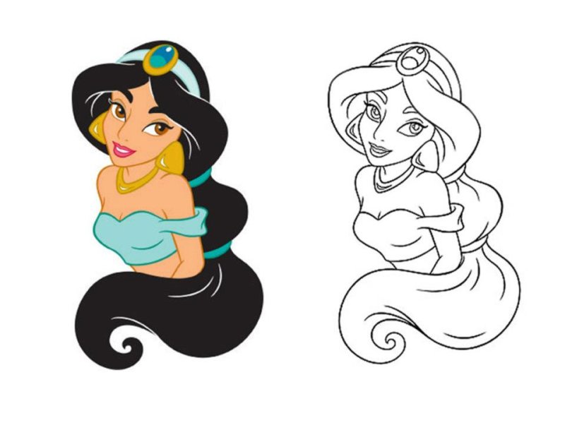 Жасмин принцесса Дисней