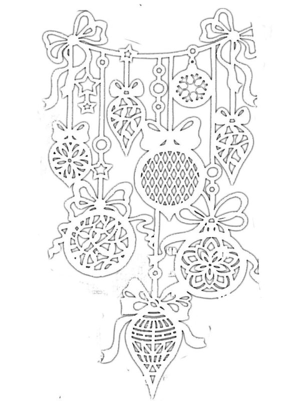 Ажурные украшения на окна