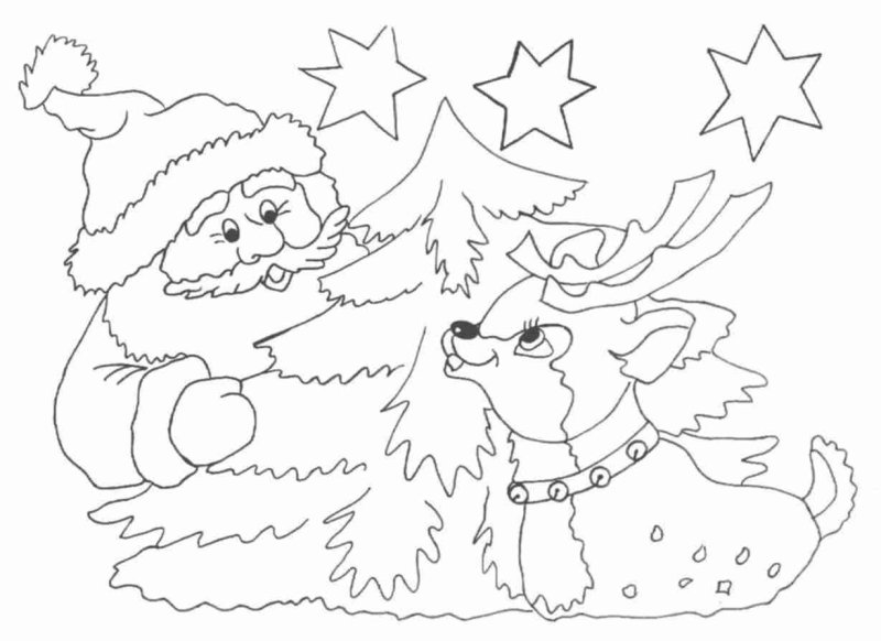 Новогодние рисунки