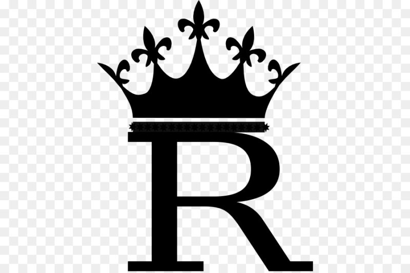 Корона черно белая