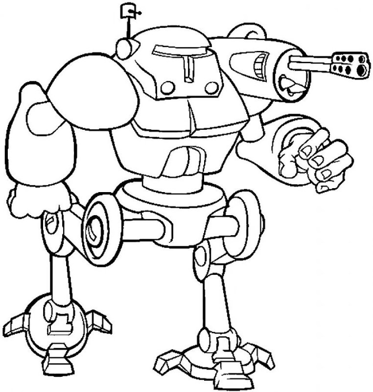 Тоботы. Раскраска