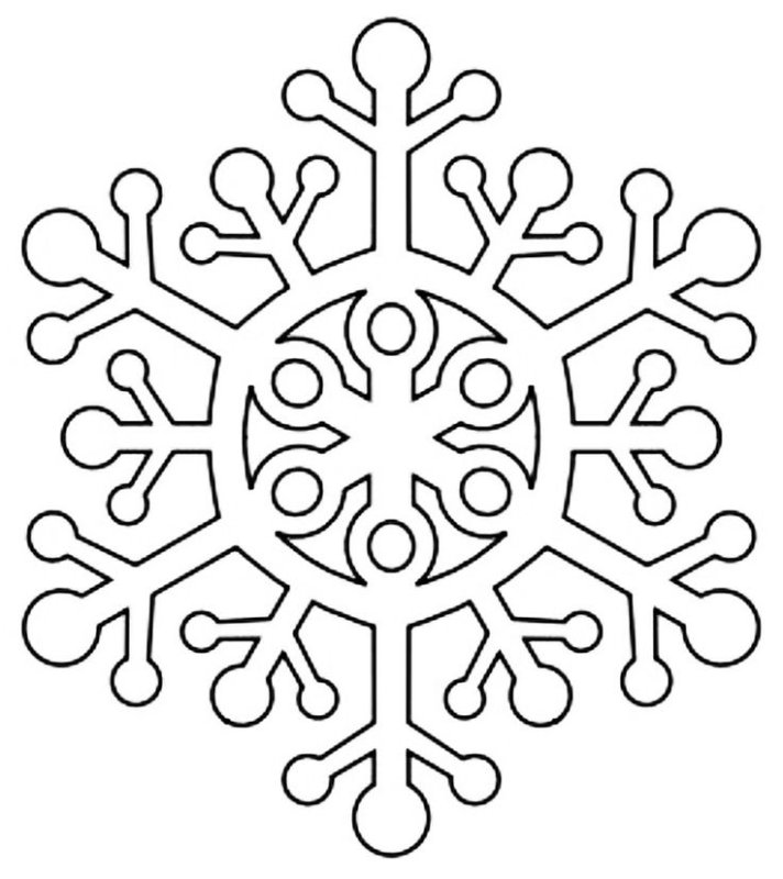 Украшение окон снежинками