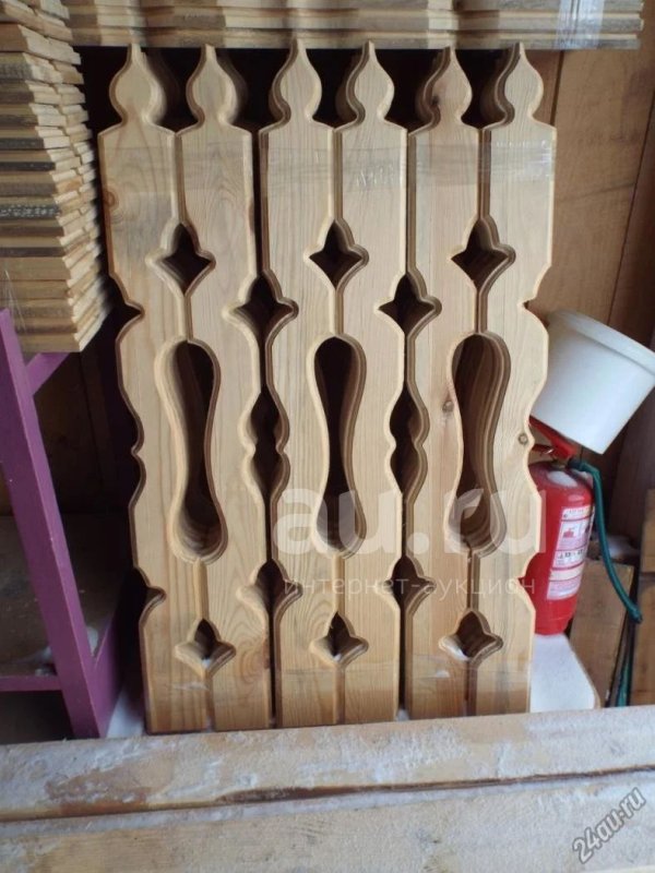 Резной штакетник из дерева