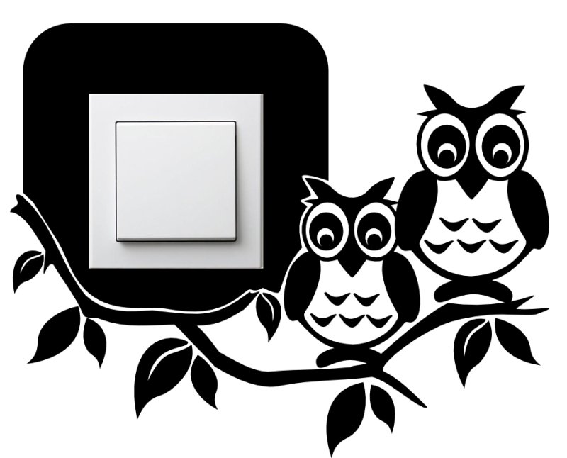 Наклейки на выключатели