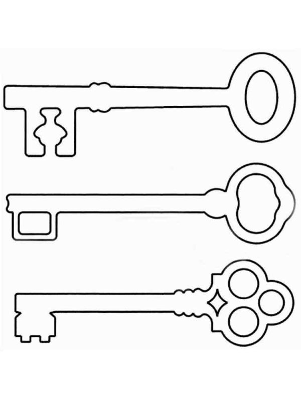 Золотой ключик раскраска для детей