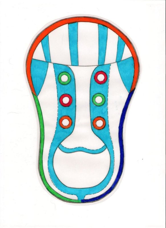 Трафареты для шнуровки