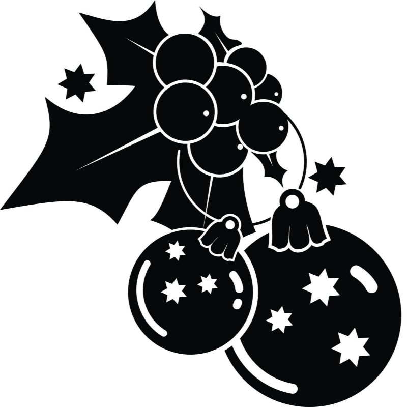 Новогодние силуэты