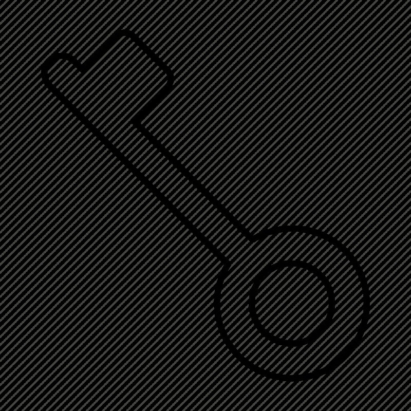 Ключ нарисованный