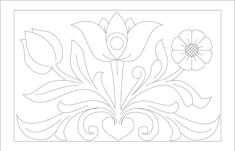 Красивые узоры для резьбы по дереву