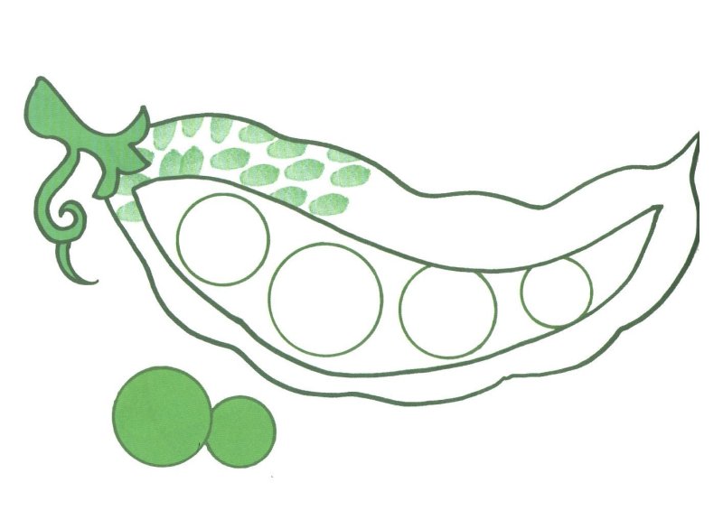 Пластилиновые заплатки горох