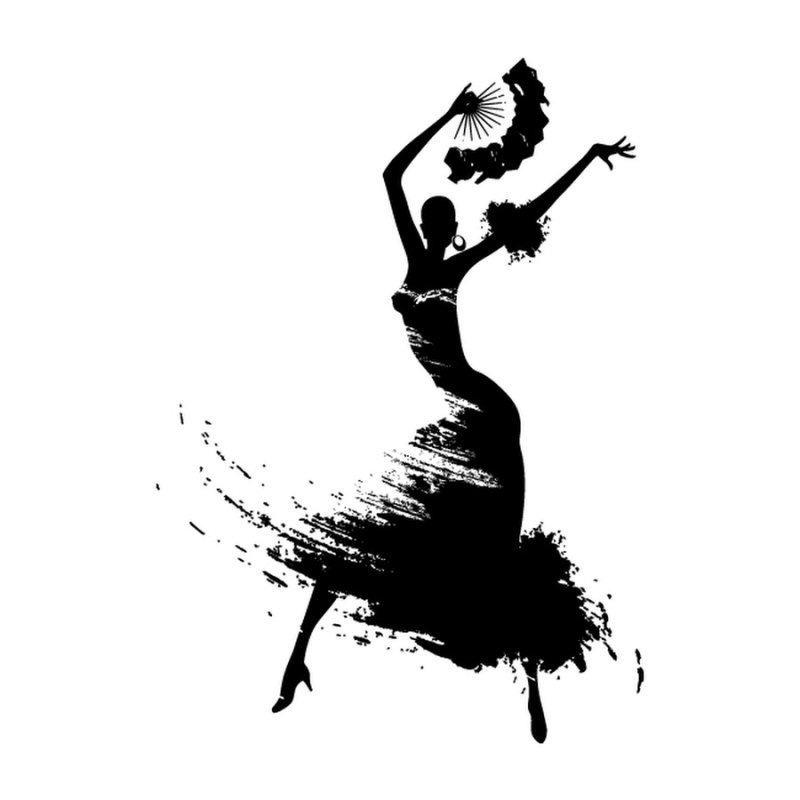 Силуэт танцора