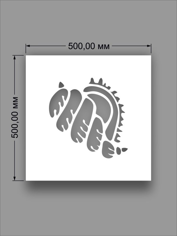 Трафарет принт