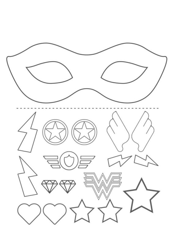 Маска супергероя