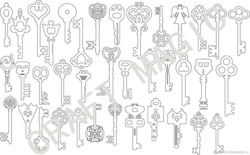 Ключ трафарет