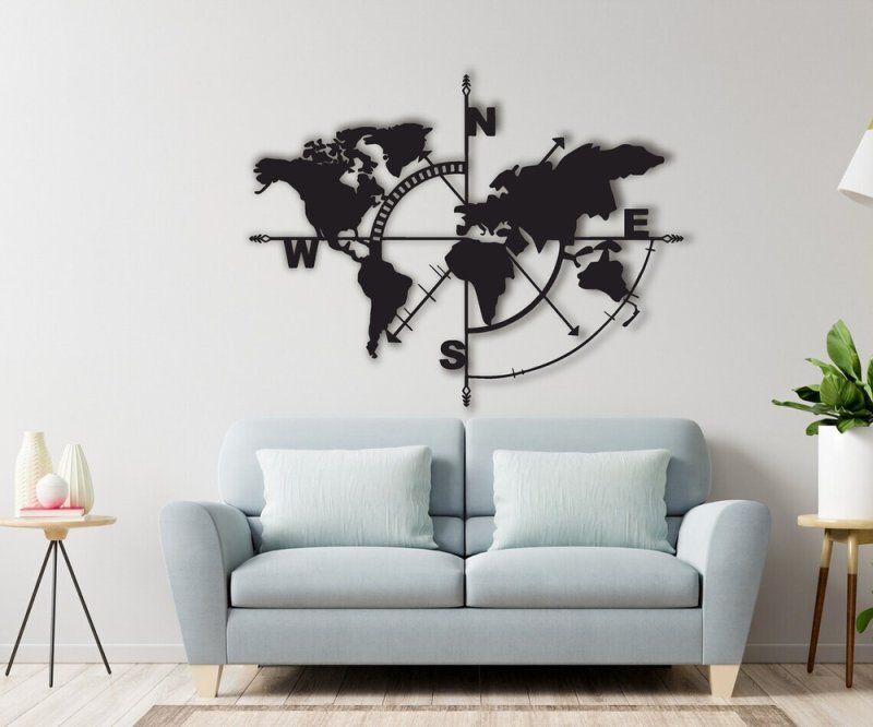 Интерьер комнаты с картиной