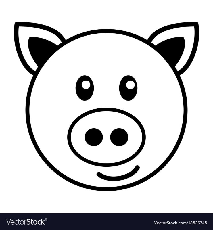 Мордашка хрюшки