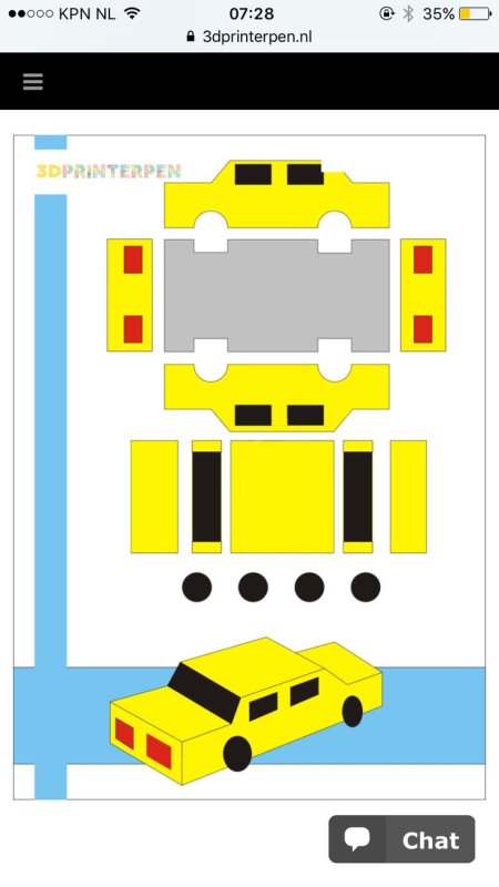 Трафареты для 3д ручки машина