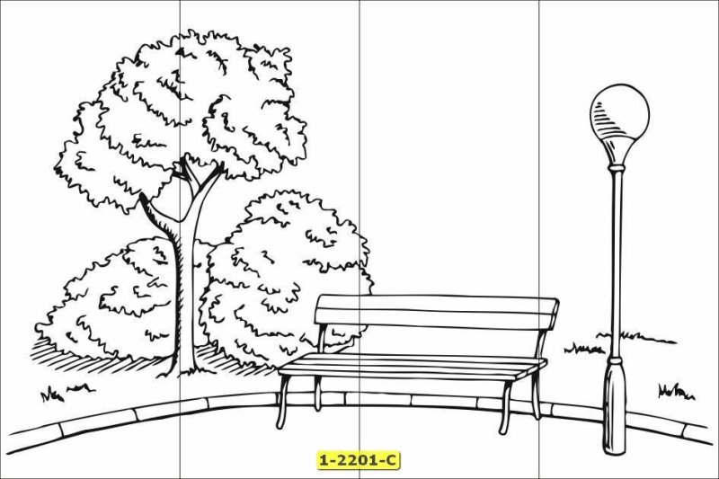 Рисунок парка
