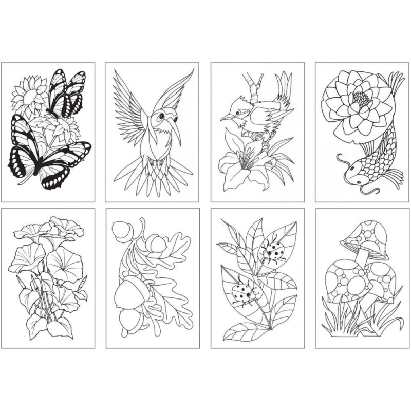 Раскраска фломастеры