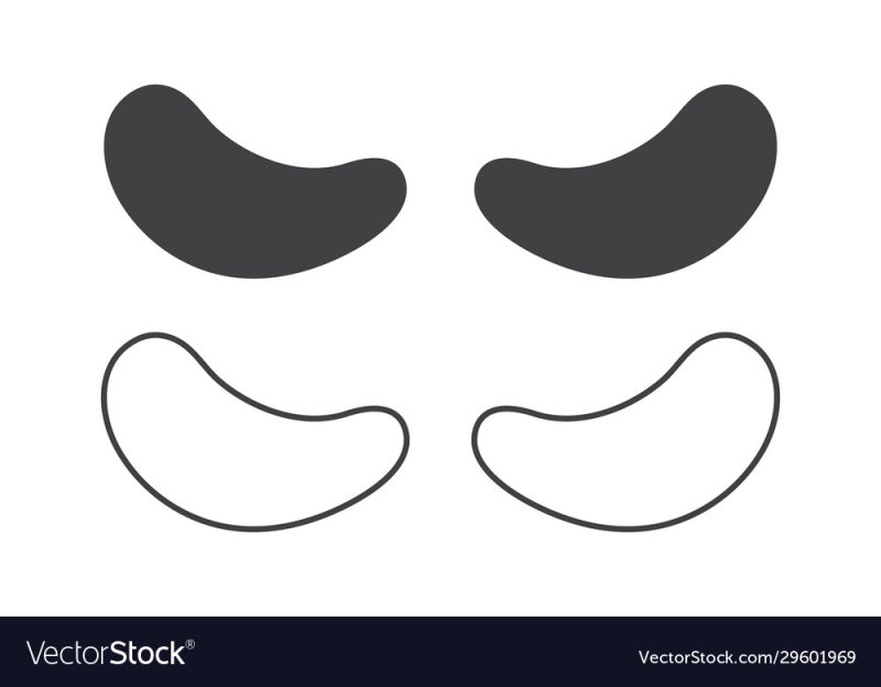 Раскраска патчи под глаза