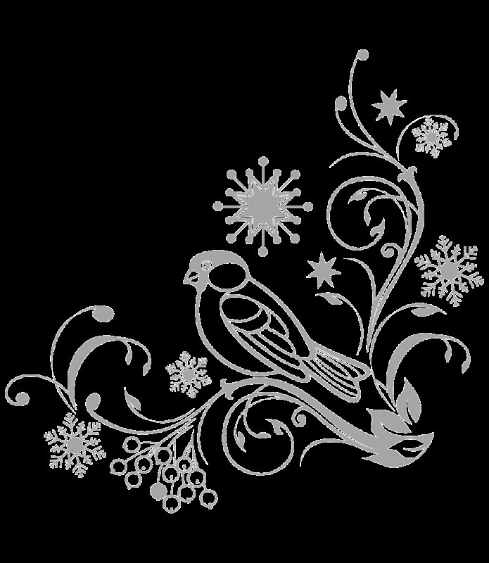 Зимние узоры рисунки