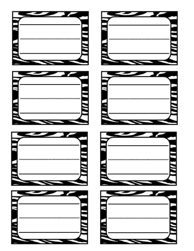 Бейджики шаблоны для печати