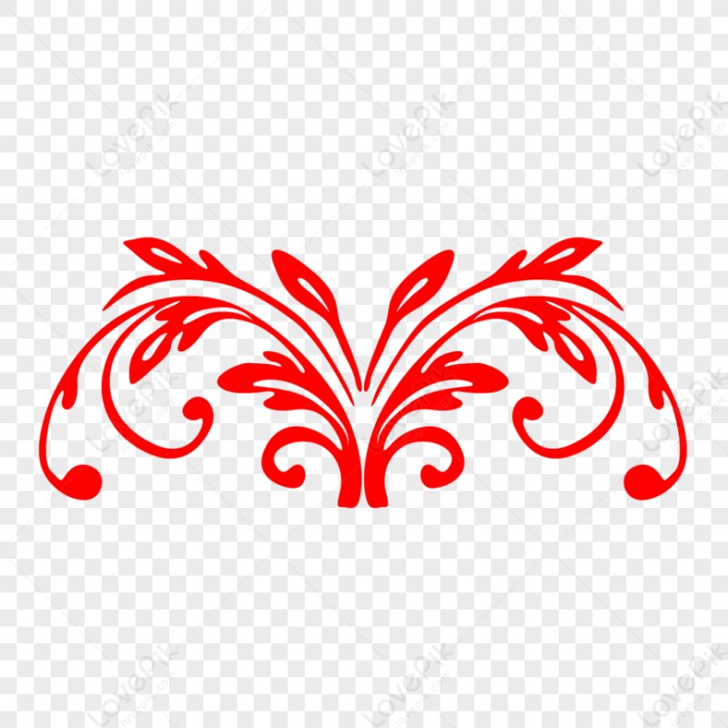 Орнаменты и узоры красные